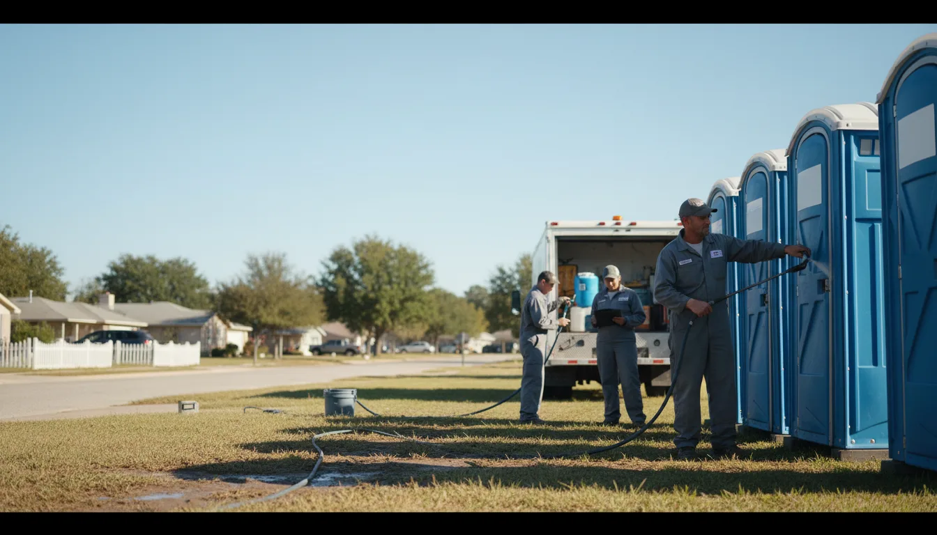Long-Term Portable Toilet Rental in Thornton, CO near me